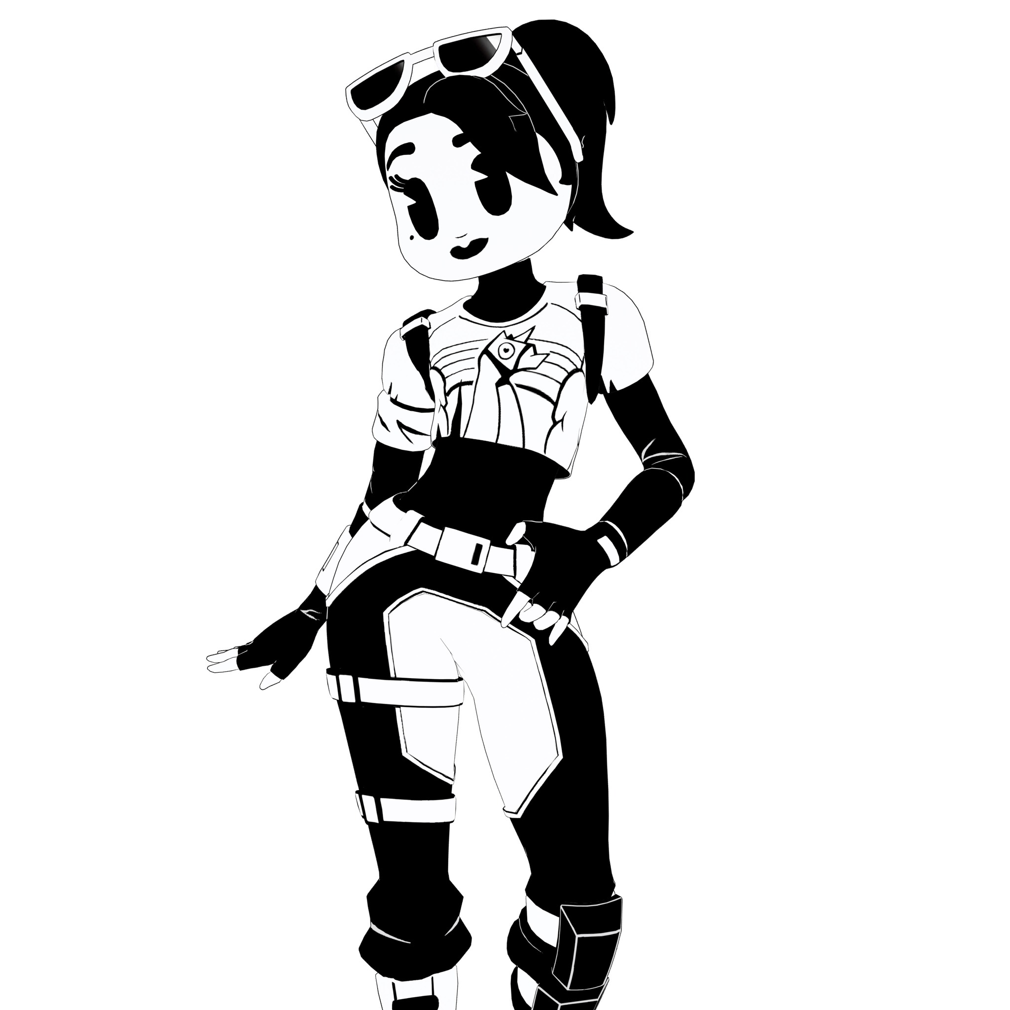Toon Bomber - The future's bright in black and white!