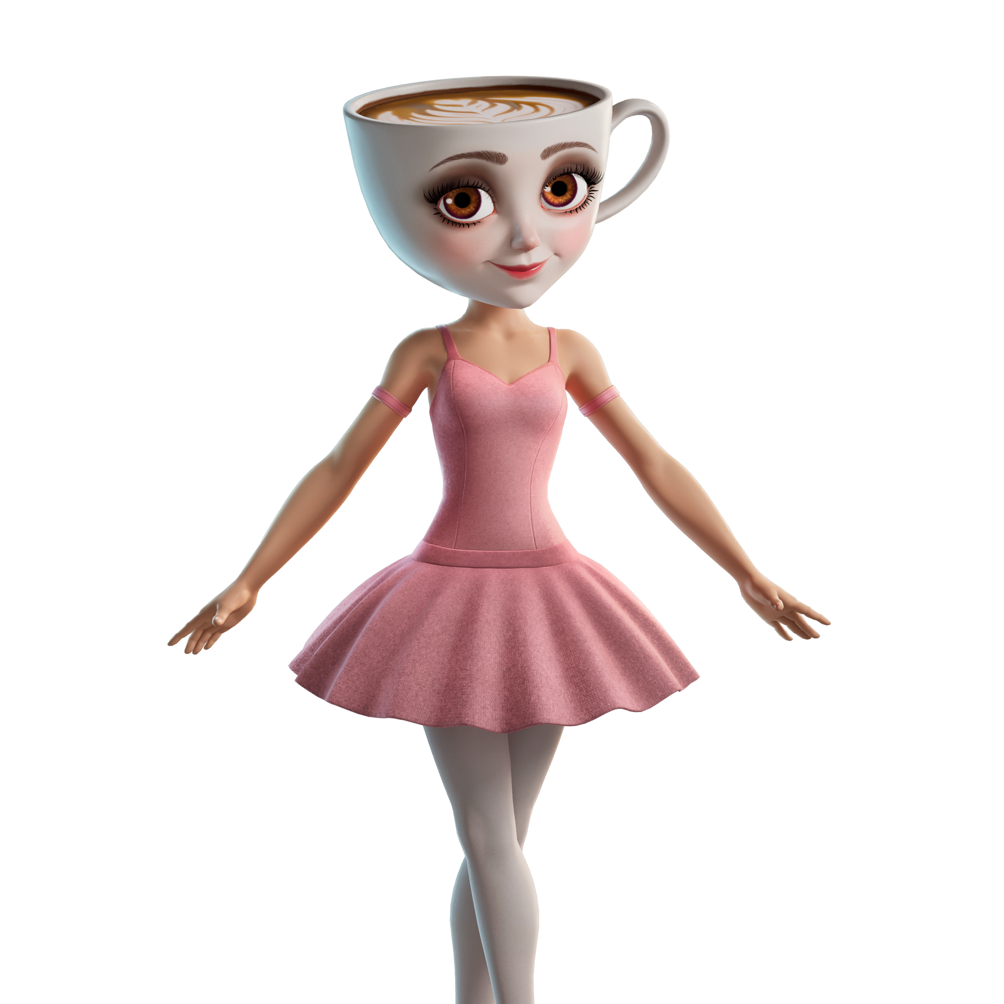 Ballerina Cappuccina - Classically caffeinated.