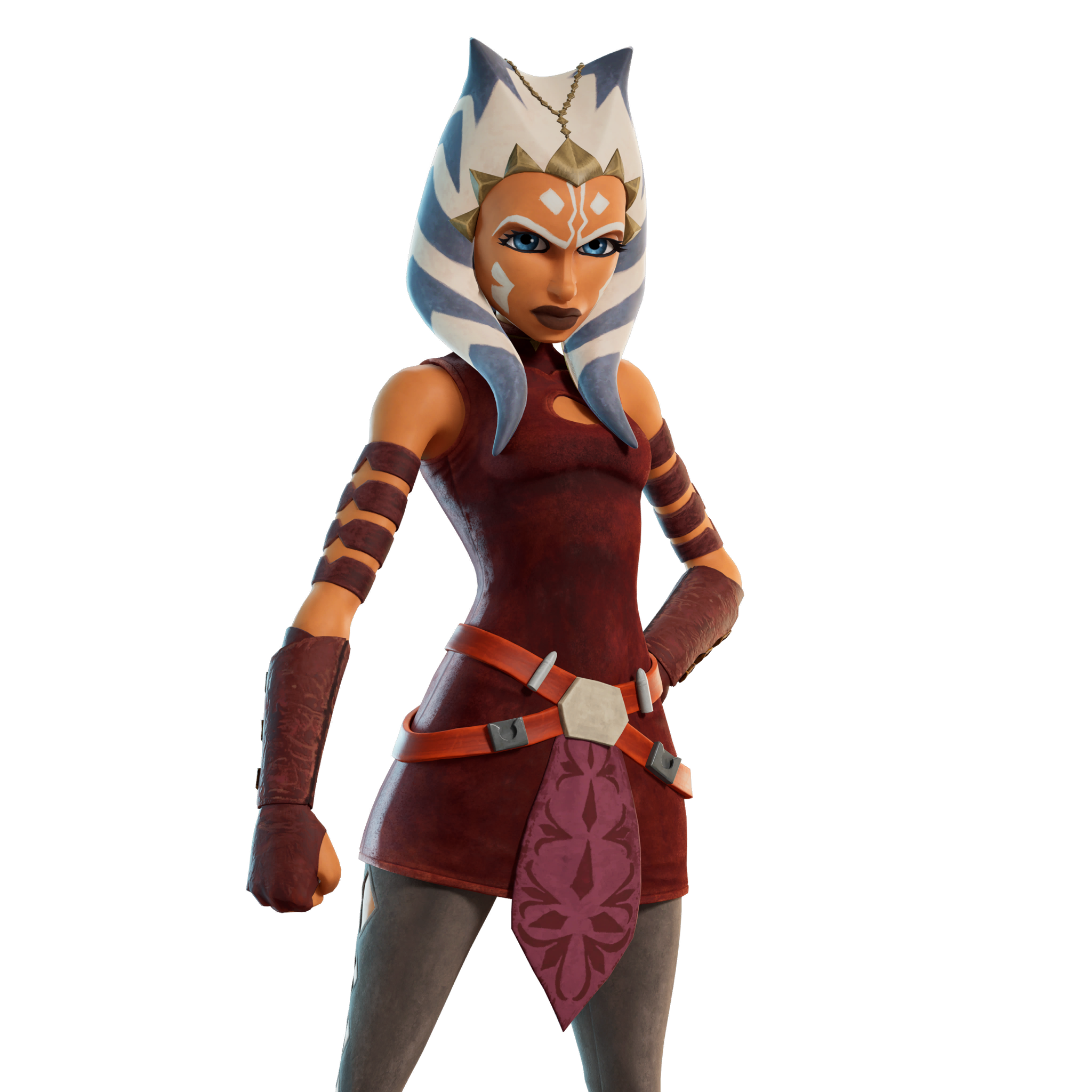 Ahsoka Tano (Clone Wars) - A strong-willed Padawan fighting for the Republic.