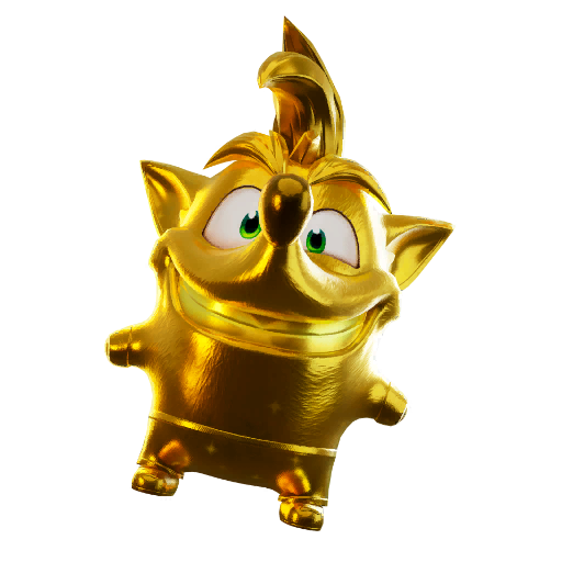 Gold Crash Bandicoot Sprite