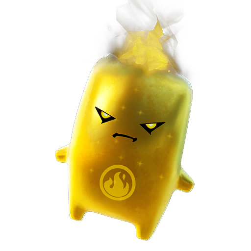 Gold Fire Sprite